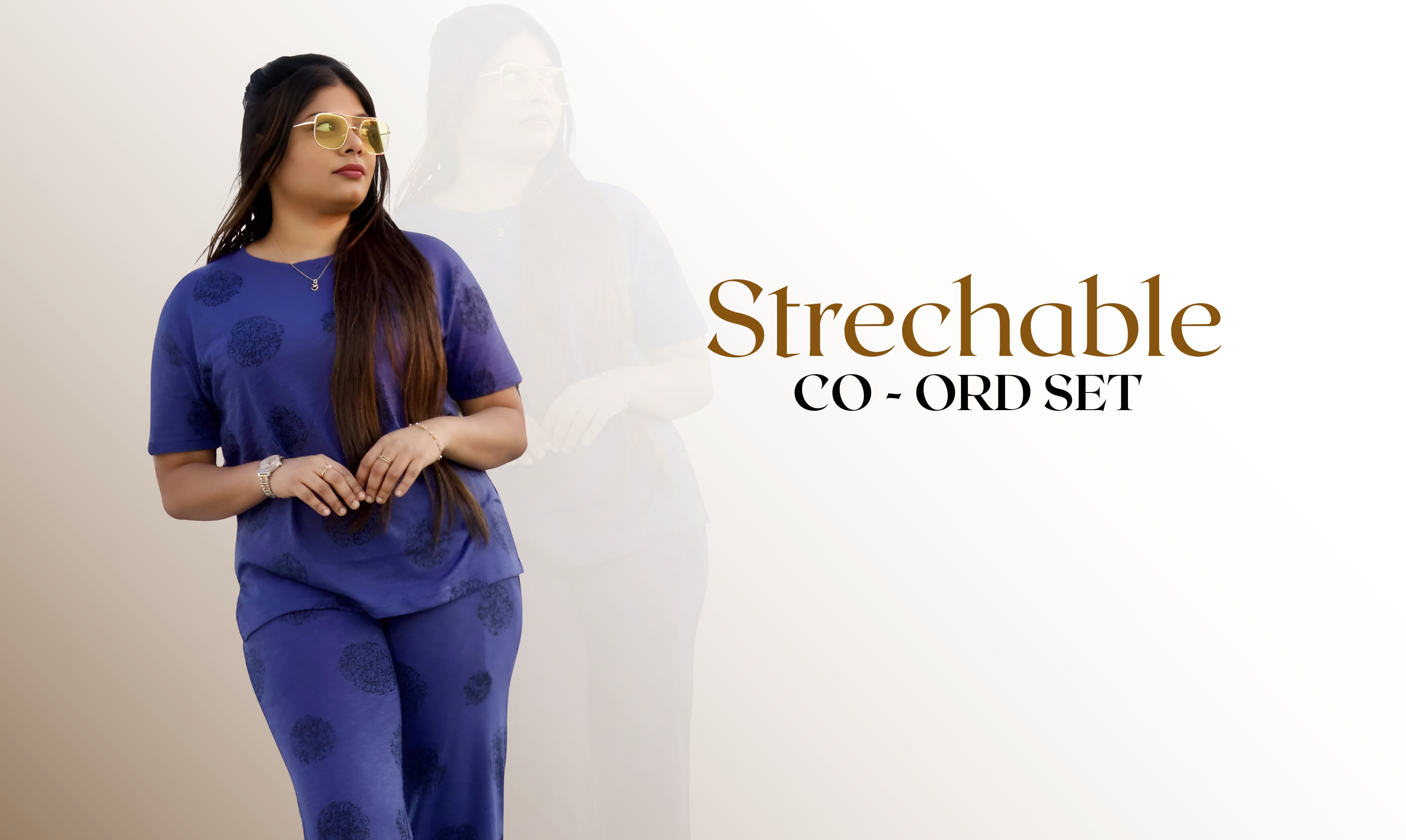 Stretchable Co-ord Set