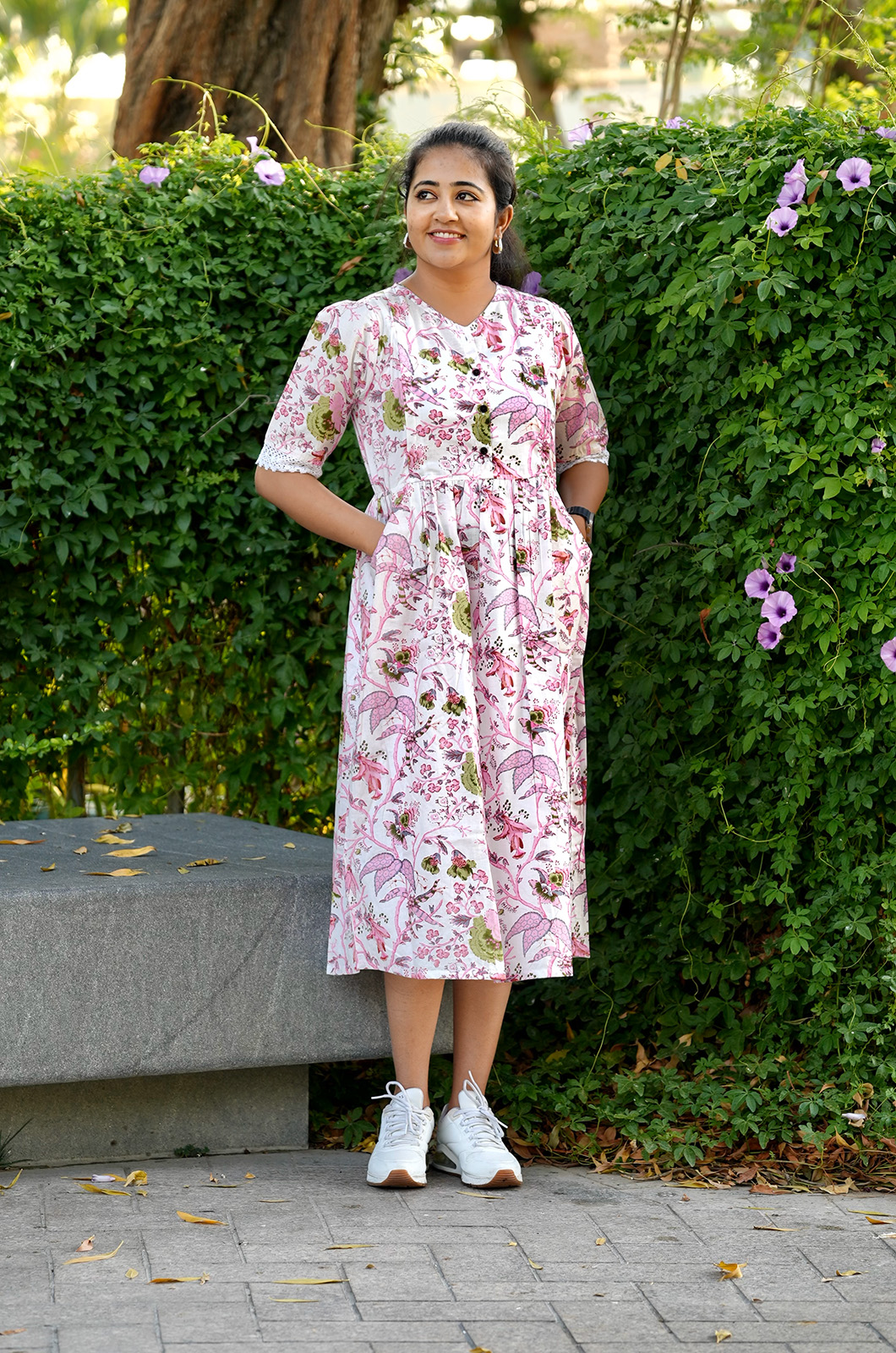 Cherry blossom Rajasthani Top