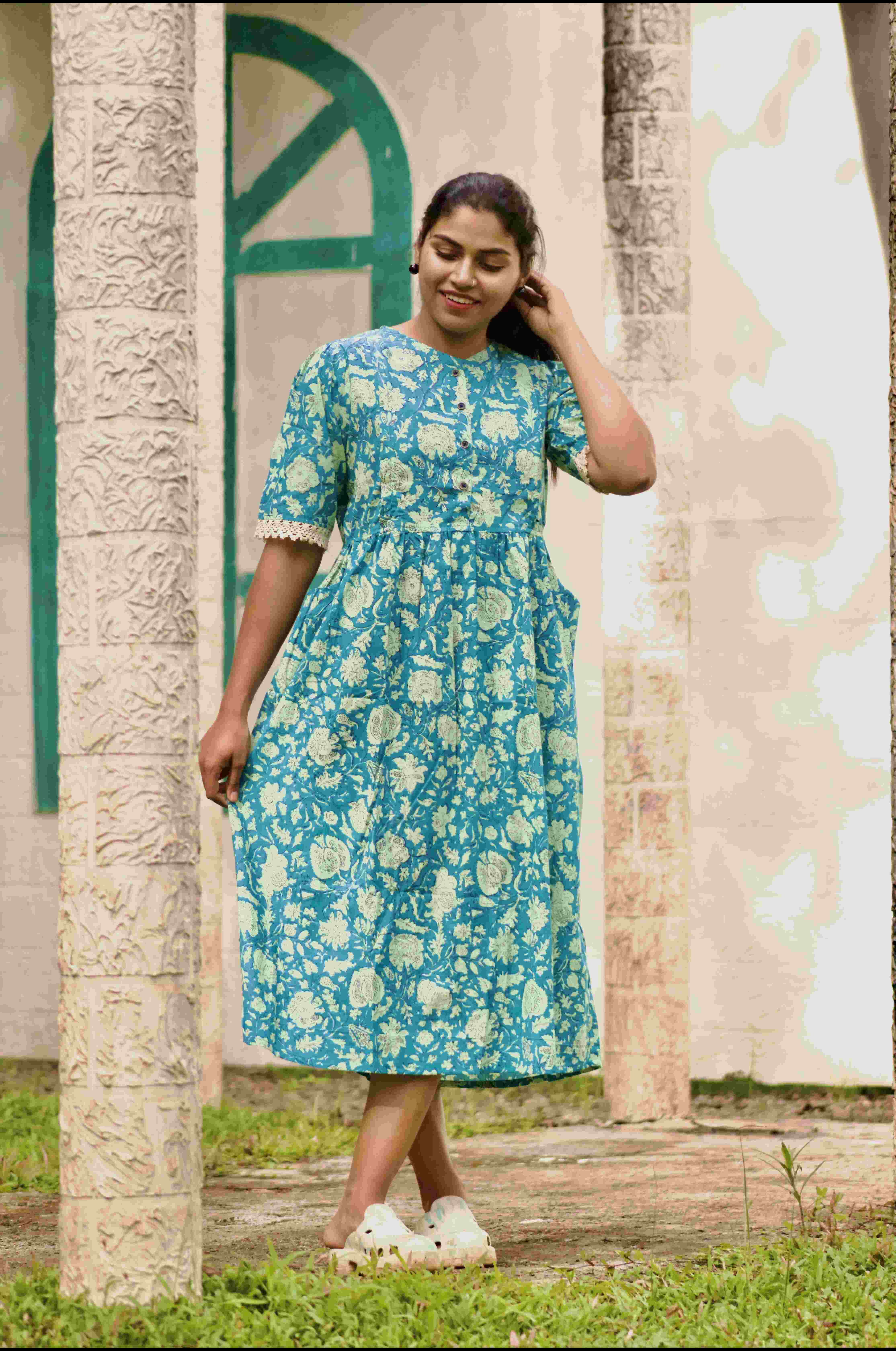 Rajasthani Cotton Feeding Frock
