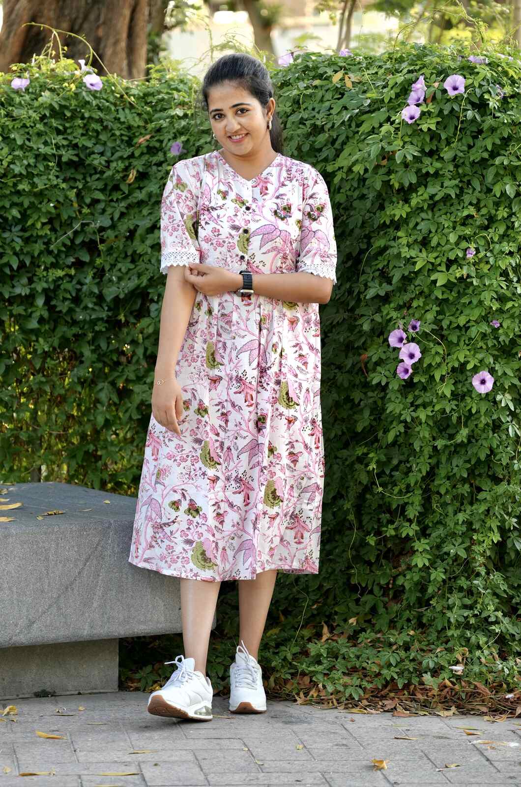 Cherry blossom Rajasthani Top